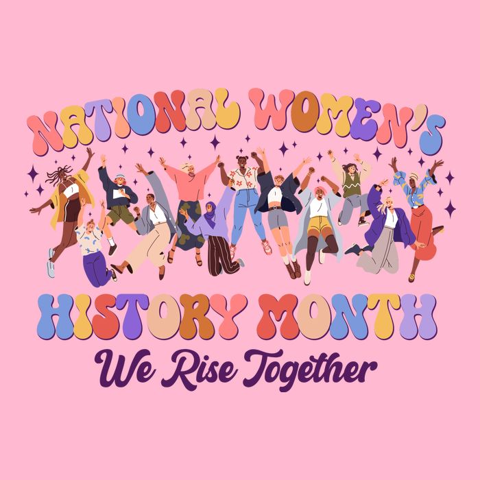 National Womens History Month We Rise Together Cooling Performance Long Sleeve Crew