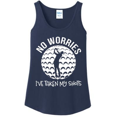 No Worries IVe Taken My Shots Ladies Essential Tank