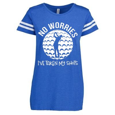 No Worries IVe Taken My Shots Enza Ladies Jersey Football T-Shirt