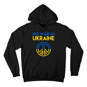 No War In Ukraine Peace Hoodie