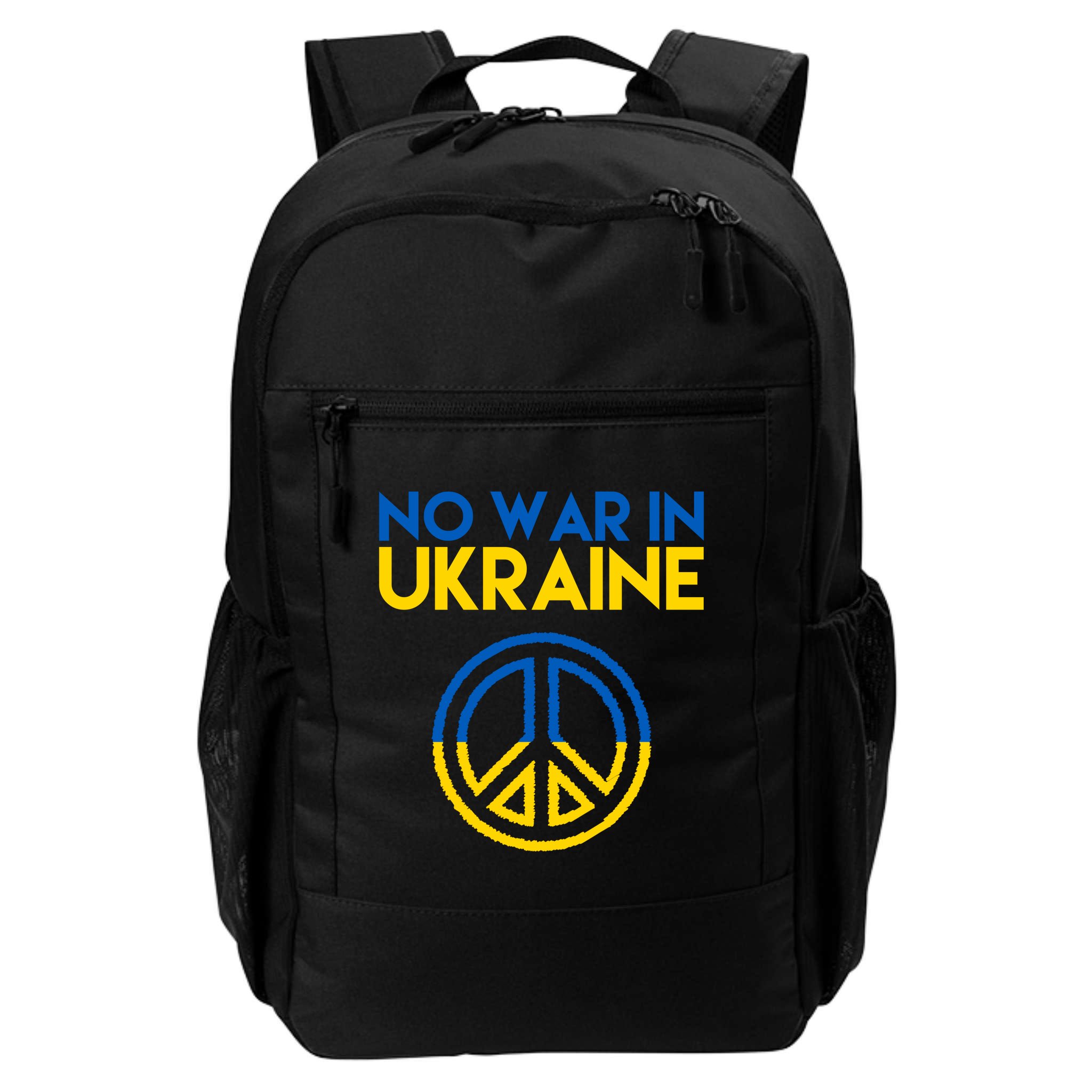 No War In Ukraine Peace Backpack