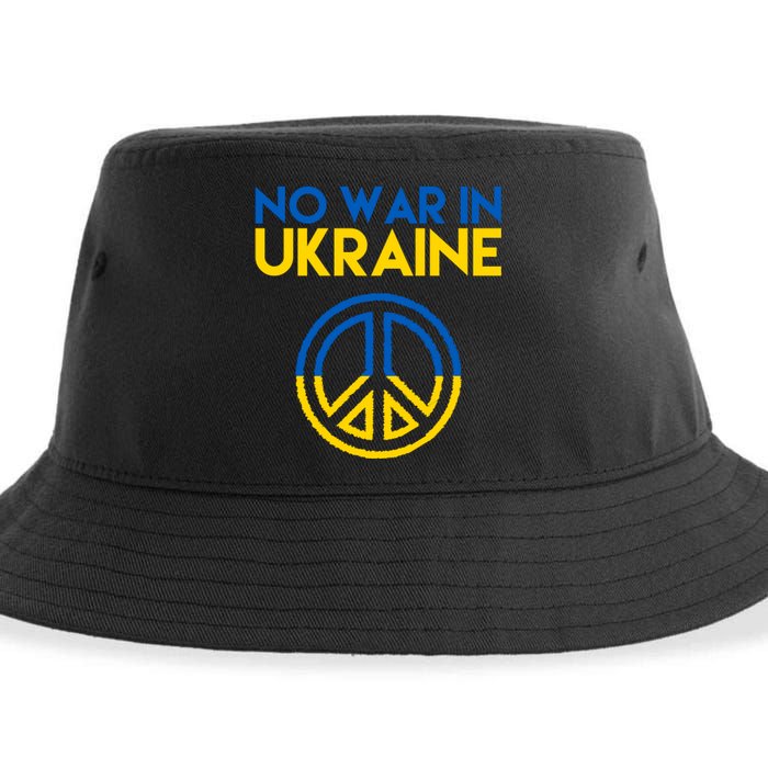 No War In Ukraine Peace Sustainable Bucket Hat