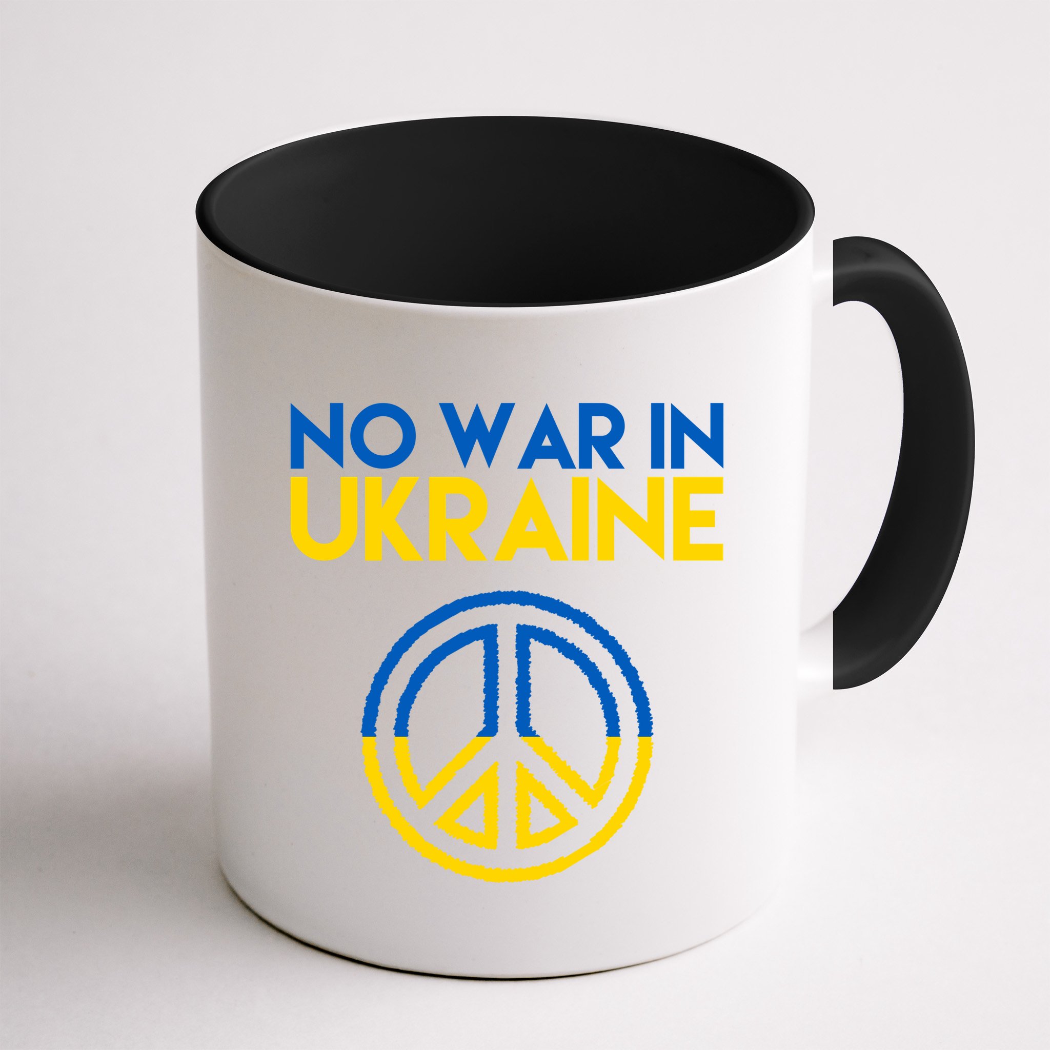 No War In Ukraine Peace Mug