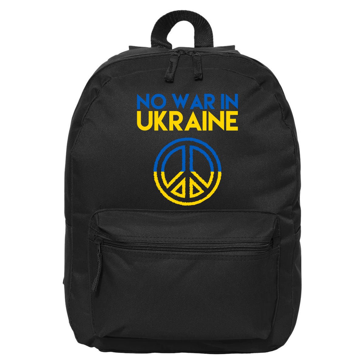 No War In Ukraine Peace 16 in Basic Backpack