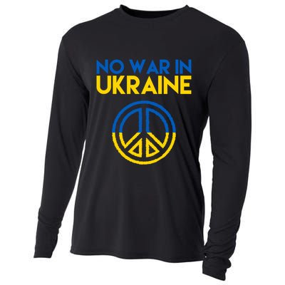 No War In Ukraine Peace Cooling Performance Long Sleeve Crew