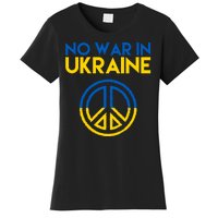 No War In Ukraine Peace Women's T-Shirt