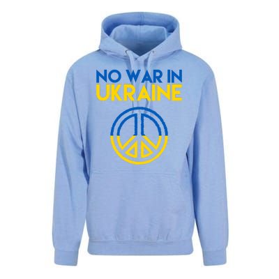 No War In Ukraine Peace Unisex Surf Hoodie