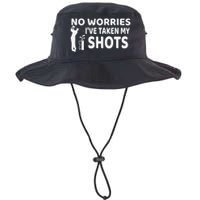 No Worries I’ve Taken My Shots Saying Funny Golf Player Legacy Cool Fit Booney Bucket Hat