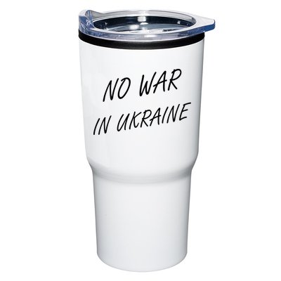 No War In Ukraine I Stand For Ukraine Tumbler
