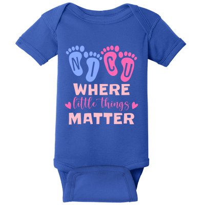 Nicu Where Little Things Matter Gift Baby Bodysuit