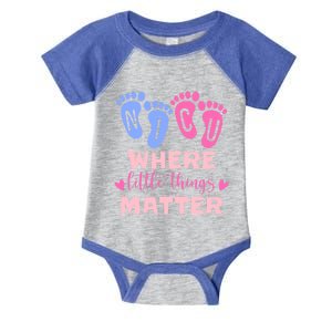 Nicu Where Little Things Matter Gift Infant Baby Jersey Bodysuit