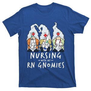 Nursing With My Rn Gnomies Of Nurse Gnome Scrubs Meaningful Gift T-Shirt