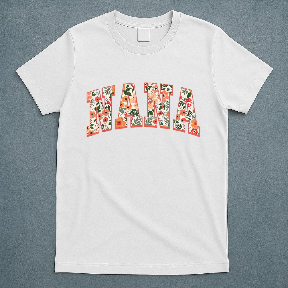Nana Wildflower Mama Mommy Happy Mother'S Day Mom Life T-Shirt