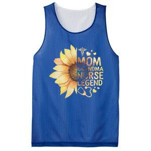 Nurses Week Mom Grandma Nurse Legend Mothers Day Retiret Gift Mesh Reversible Basketball Jersey Tank