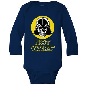 NOT WARS Baby Long Sleeve Bodysuit