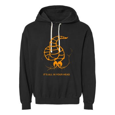 Neurax Worm Garment-Dyed Fleece Hoodie