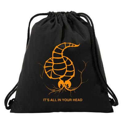 Neurax Worm Drawstring Bag