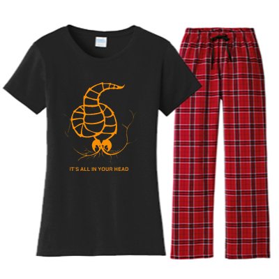 Neurax Worm Women's Flannel Pajama Set