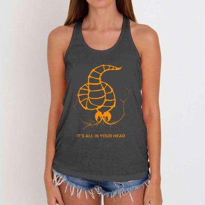 Neurax Worm Women's Knotted Racerback Tank