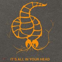 Neurax Worm Cotton Canvas Backpack
