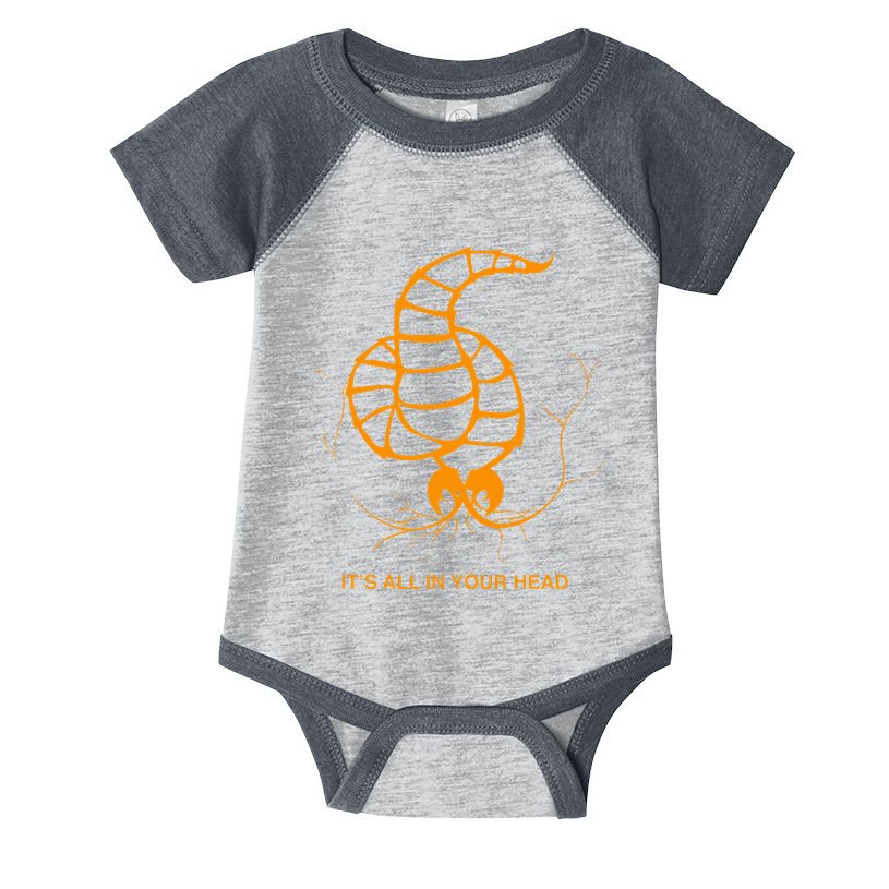 Neurax Worm Infant Baby Jersey Bodysuit