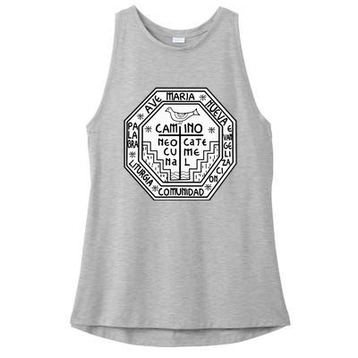 Neocatechual Way Ladies PosiCharge Tri-Blend Wicking Tank