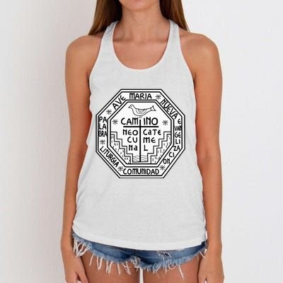 Neocatechual Way Women's Knotted Racerback Tank