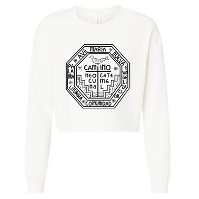 Neocatechual Way Cropped Pullover Crew