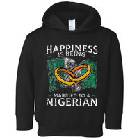 Nigerian Wedding Nigeria Marriage Root Flag Married Toddler Hoodie