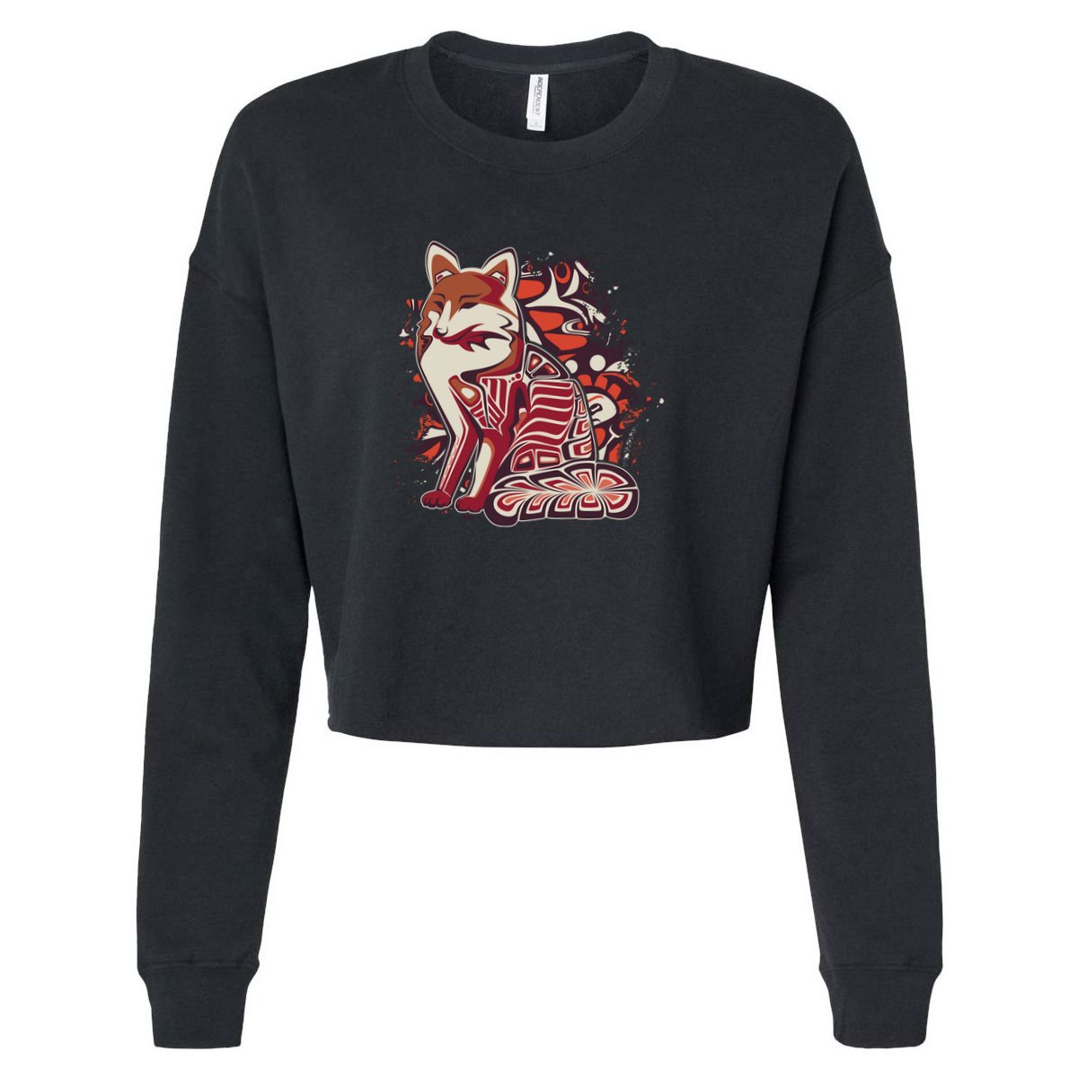 North West Native American Fox Pattern Apron