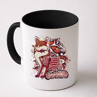 North West Native American Fox Pattern Mug