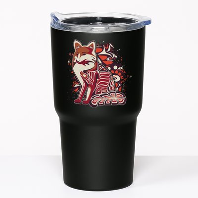 North West Native American Fox Pattern Tumbler
