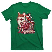 North West Native American Fox Pattern T-Shirt