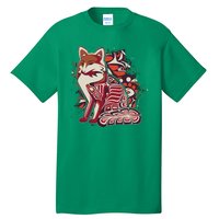 North West Native American Fox Pattern Tall T-Shirt