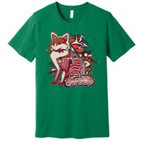 North West Native American Fox Pattern Premium T-Shirt