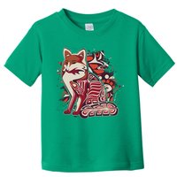North West Native American Fox Pattern Toddler T-Shirt