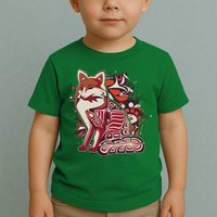 North West Native American Fox Pattern Toddler T-Shirt