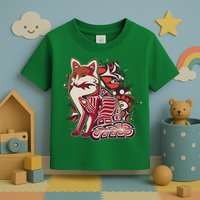 North West Native American Fox Pattern Toddler T-Shirt