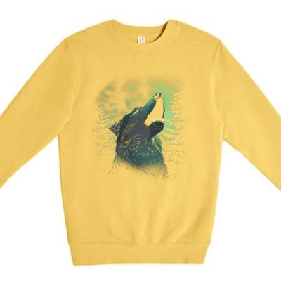 Night Wolf Premium Crewneck Sweatshirt