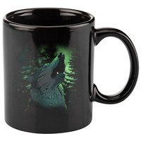 Night Wolf 11oz C Handle Ceramic Mug