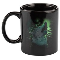 Night Wolf 11oz C Handle Ceramic Mug