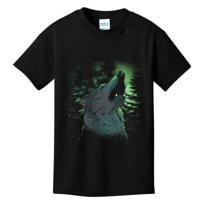 Night Wolf Kids T-Shirt