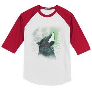 Night Wolf Kids Colorblock Raglan Jersey