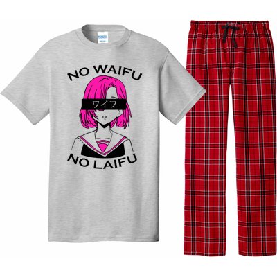 No Waifu No Laifu Anime Manga Girl Cute Pajama Set