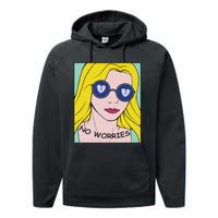 No Worries Performance Fleece Hoodie