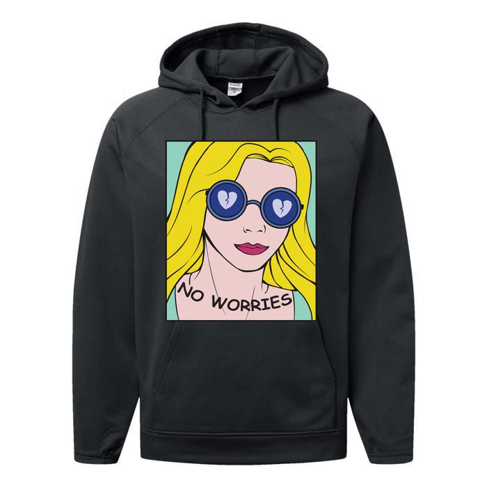 No Worries Performance Fleece Hoodie