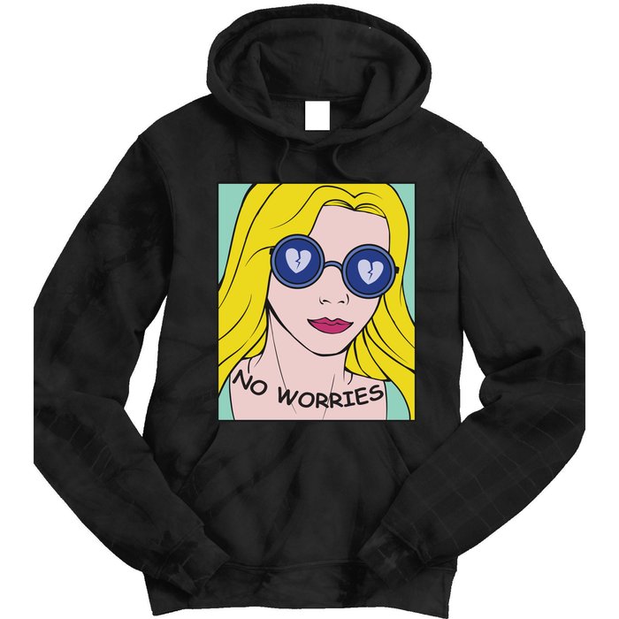 No Worries Tie Dye Hoodie