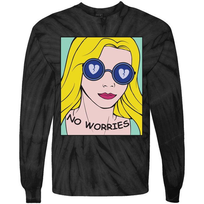 No Worries Tie-Dye Long Sleeve Shirt