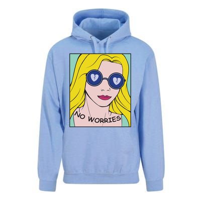 No Worries Unisex Surf Hoodie