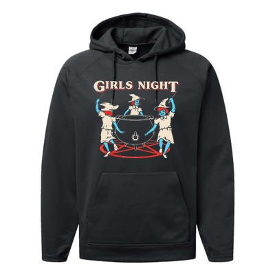 Night Witchs Performance Fleece Hoodie